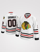 Eway Clark Griswold #00 Christmas Vacation Hockey Jersey (White)